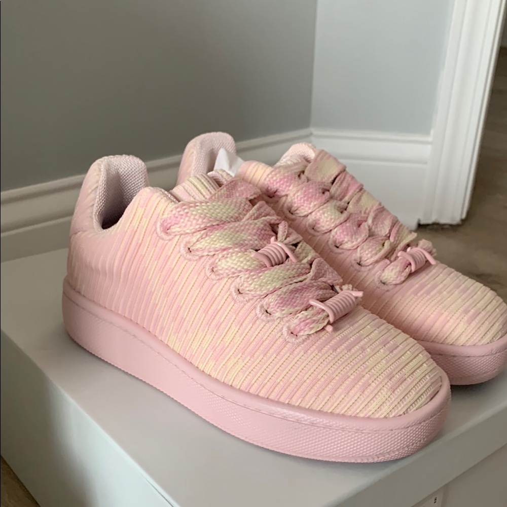 Burberry women’s check sneakers